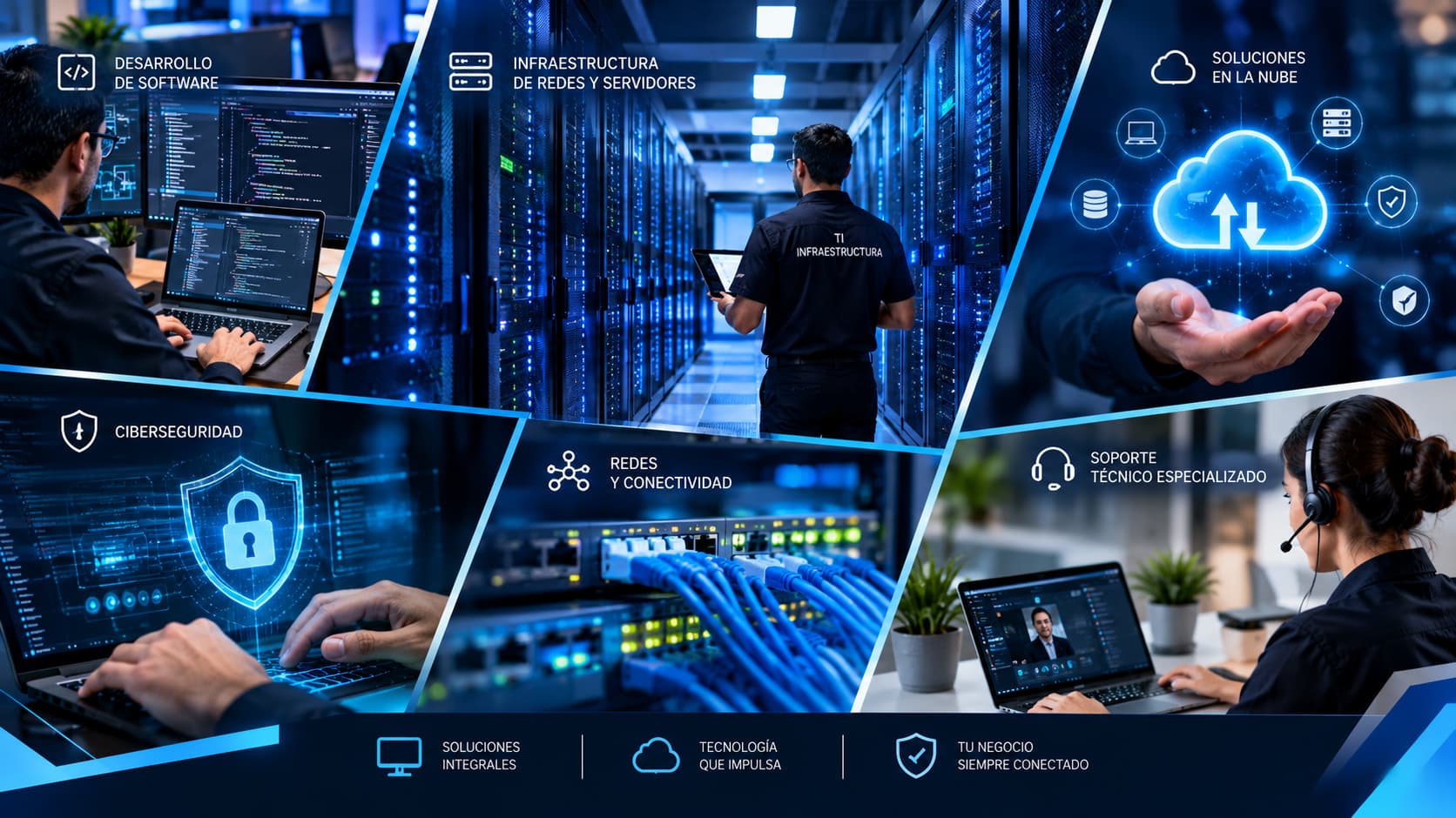 Infraestructura TI, Redes y Servidores RBCOMUNICACIONES